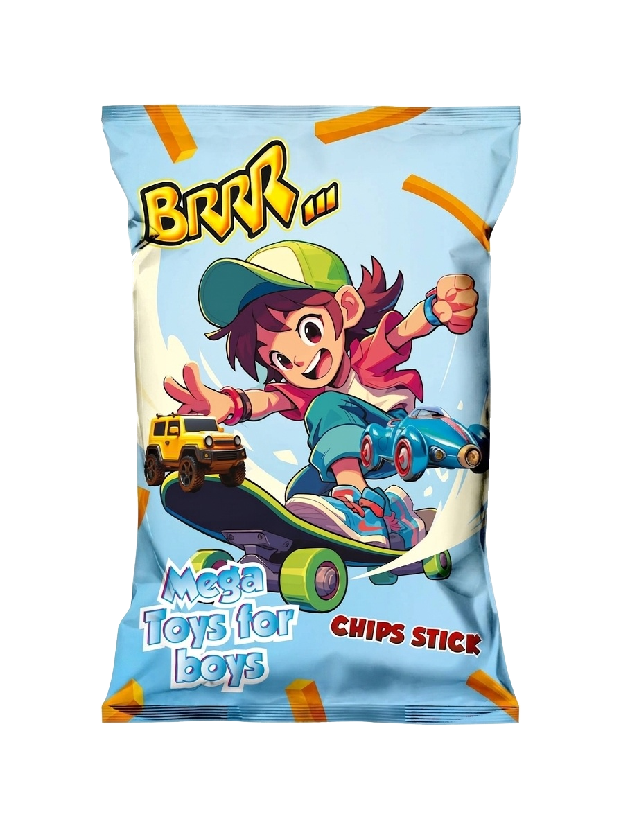 Big Chips BOY (cu jucărie)