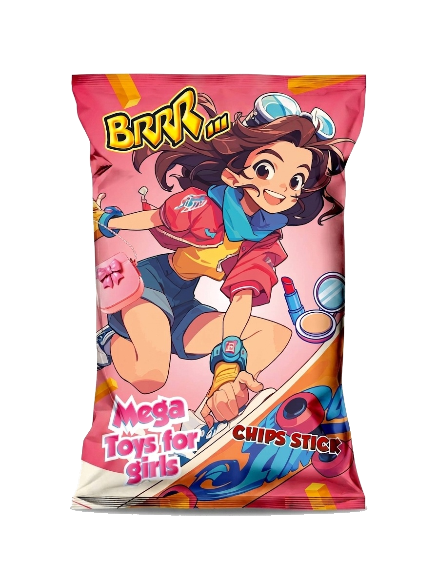 Big Chips GIRL (cu jucărie)