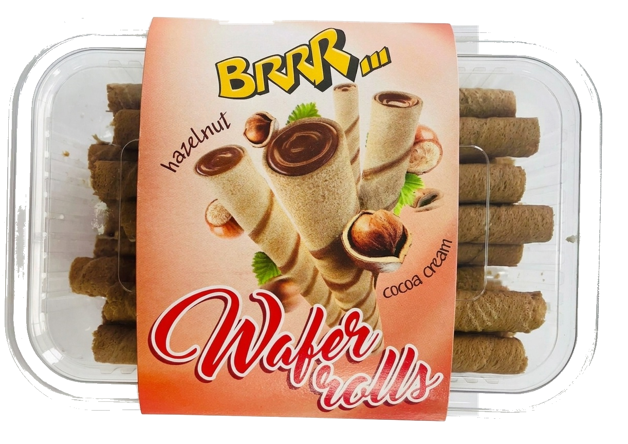 Wafer Rolls Cocoa Hazelnut